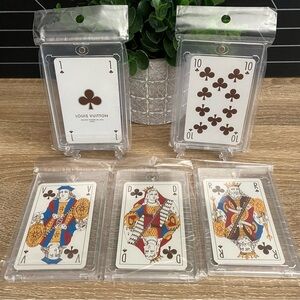 Louis Vuitton - Playing Cards - Royal Flush - Clubs